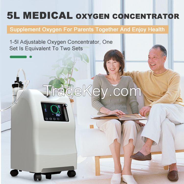 10 Lit Mobile O2 Oxygen Concentrator 24 Hours Continuous Medical Grade 7l 5 Liter Oxygen Concentrator