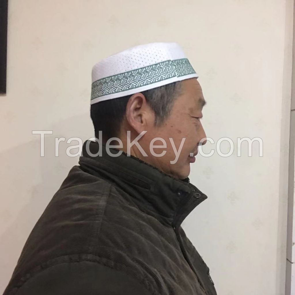 Muslim prayer hat Islam cap embroidery man hat