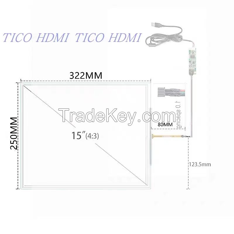 AET touch screen customise service screen