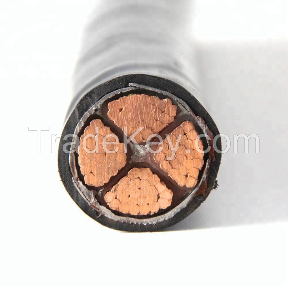 FEICHUN CABLE 70mm 4 wire power cable 240mm xlpe 3 core power oman cables