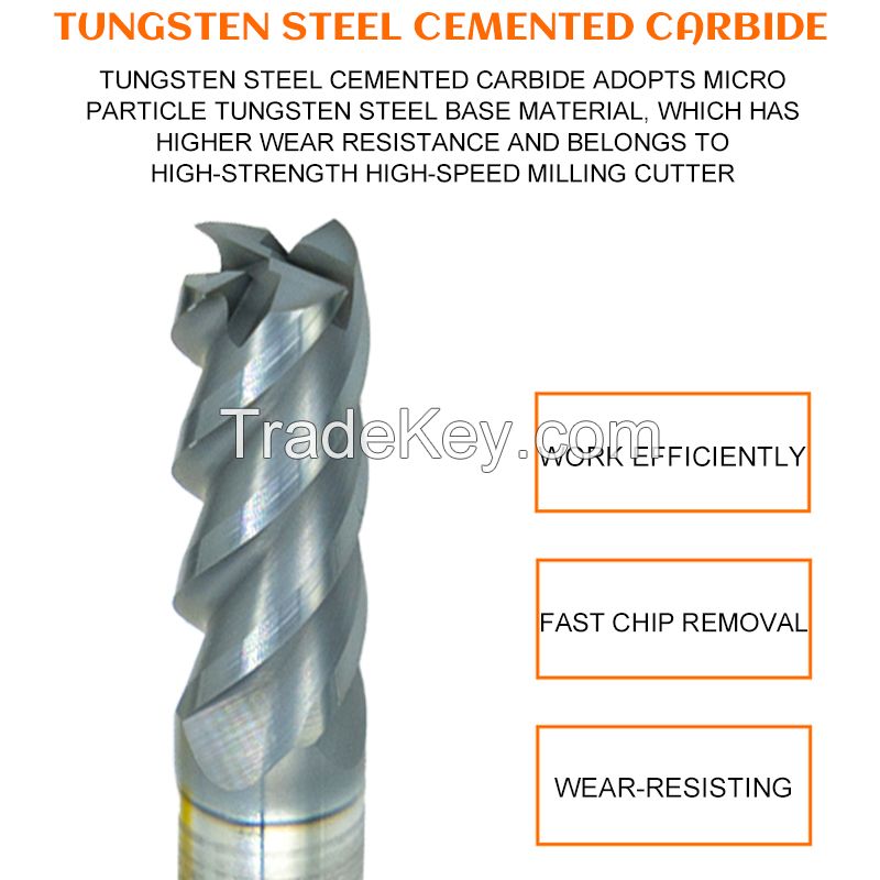 Medium hard steel milling cutter VGM