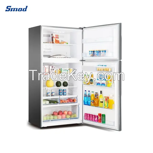 Smad 545L Double Door Refrigerator with Top Freezer Water Dispenser