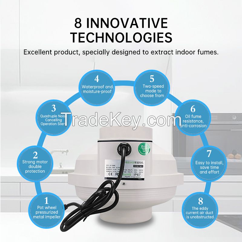 Fume King (equipment controller does not need to be re-provisioned for domestic needs, with two-speed switch)