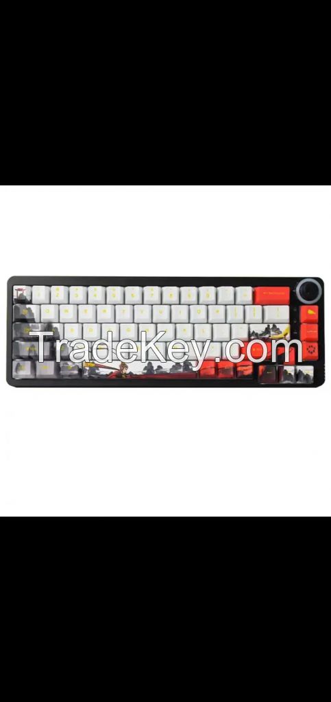 II keyboard New Mini 87 Keys Numerical keyboard Wired Backlit Colourful Ergonomics Mechanical Keyboard Gaming