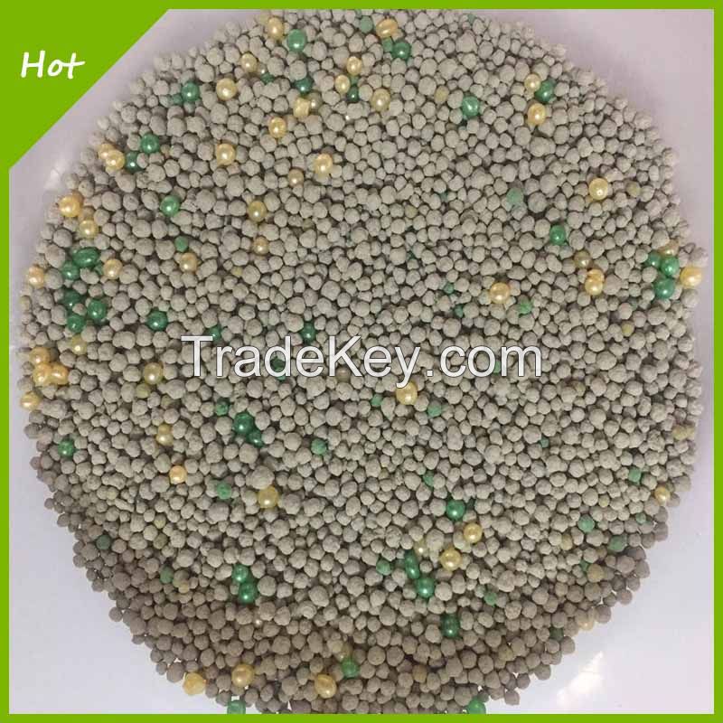 Cat litter bulk clumping