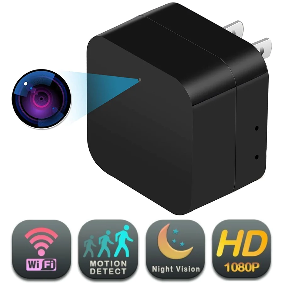 NIGHT VERSION 1080P HD WIFI USB CHARGER HIDDEN SPY CAMERA