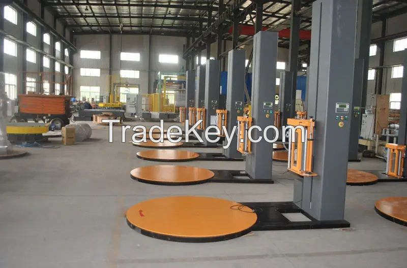 Automatic Pallet Stretch Wrapping Machine