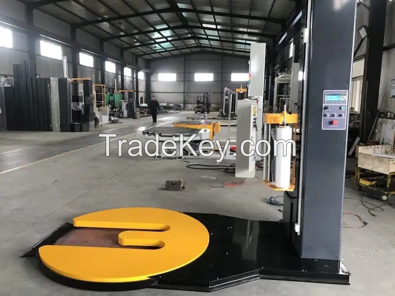 Forklift Type Pallet Wrapping Machine