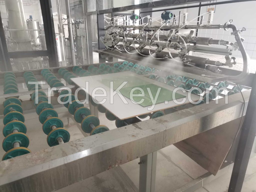 Glass Coated Liquid Spraying Machine System