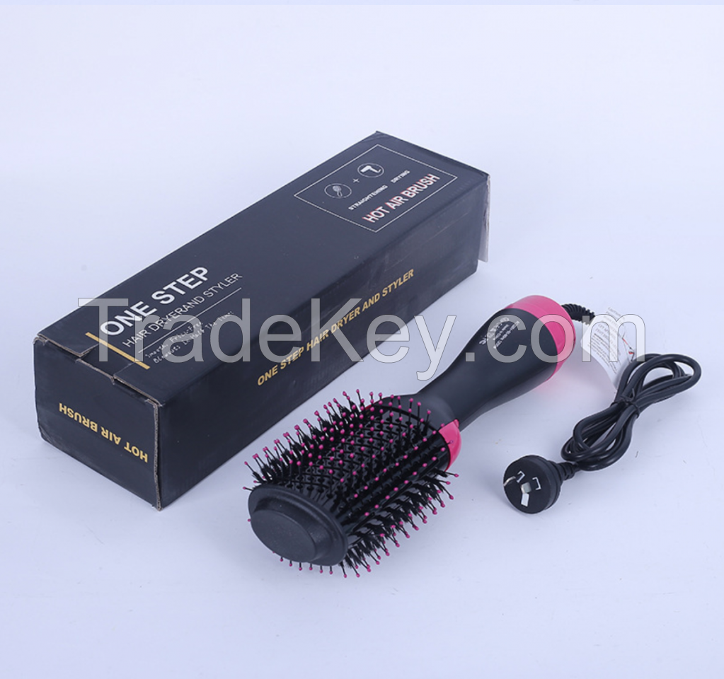 450F Ceramic Hot Air Brush Styler and Dryer Suitable for Straight and Curly Hair