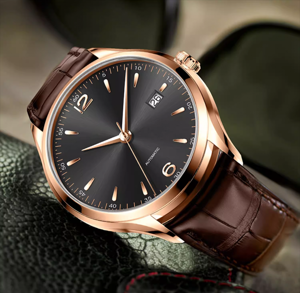 Mechanical Watch Source Factory - Automatic Mechanical Luxury Diving Watch Automatic Stainless Steel with Date Function Sapphire Crystal Glass Dial Waterproof Vintage Couple Wrist Watch