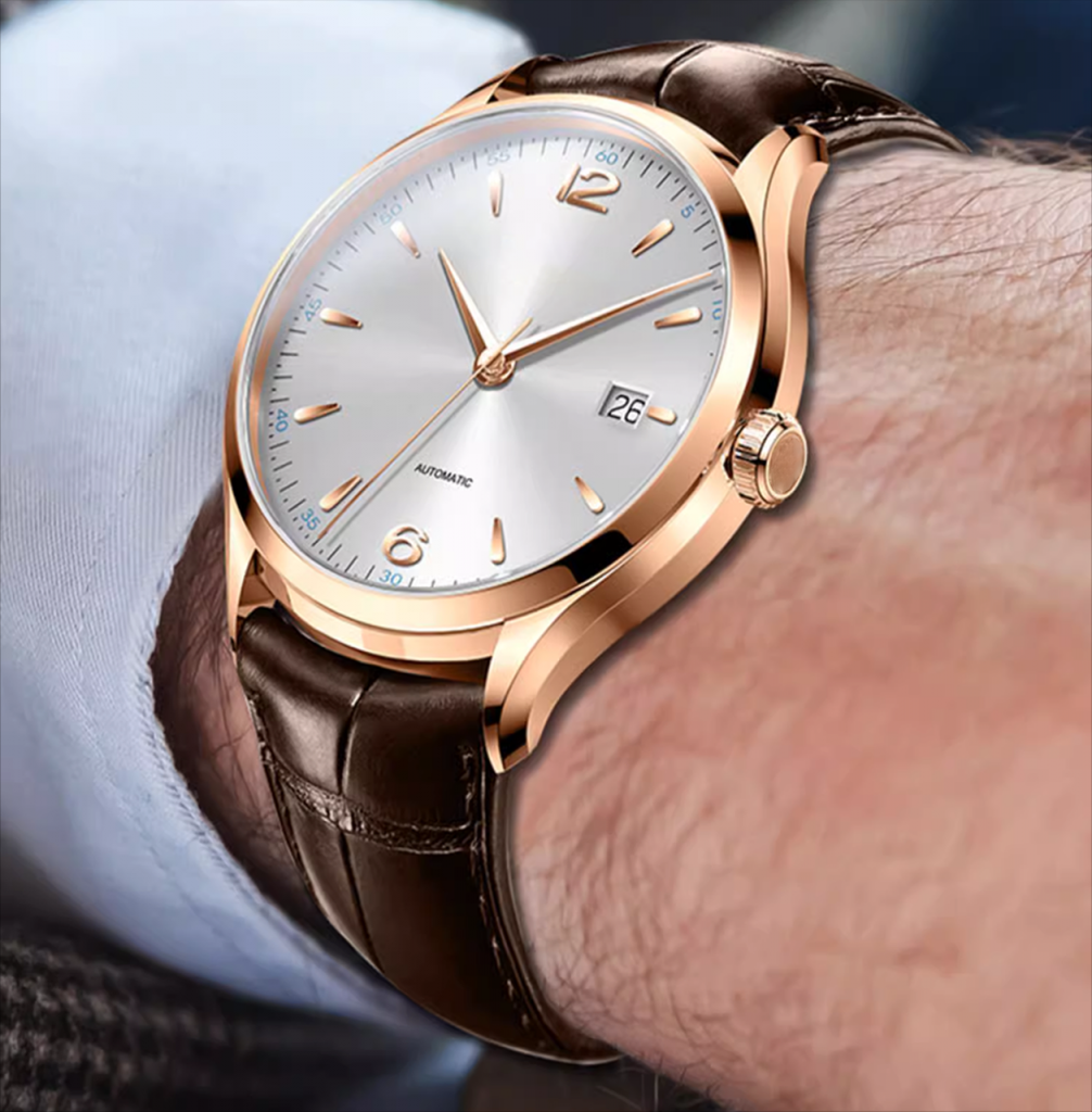 Mechanical Watch Source Factory - Automatic Mechanical Luxury Diving Watch Automatic Stainless Steel with Date Function Sapphire Crystal Glass Dial Waterproof Vintage Couple Wrist Watch