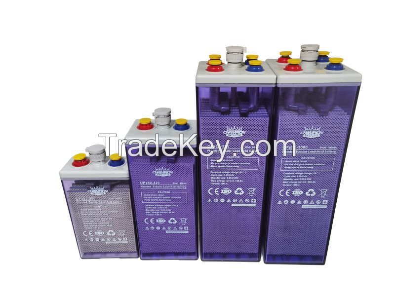 SLA VRLA OPzS Battery 2V350AH 1000ah 1200ah Sealed Lead Acid Battery for Telecommunication