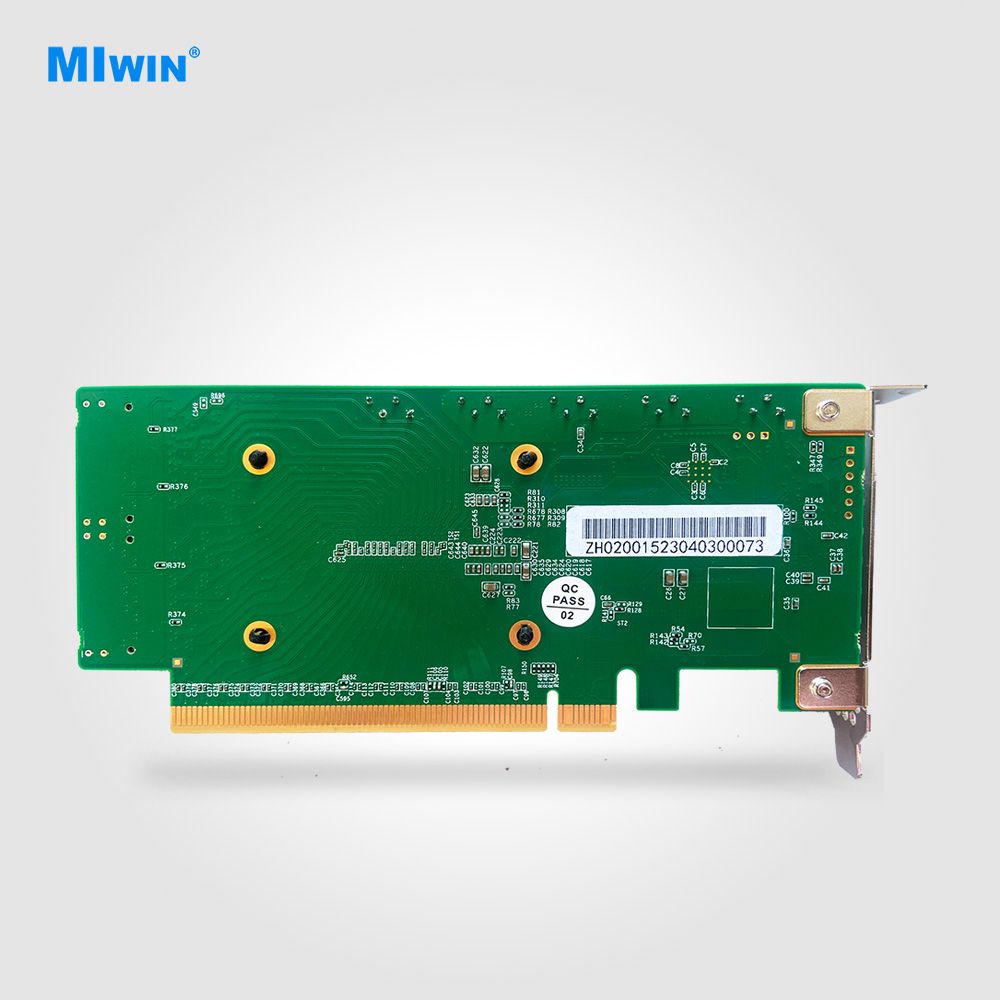 MIwin Custom Pcie 4.0 X16 to 2* SFF 8654 X8 Switch Riser Card Direct ...