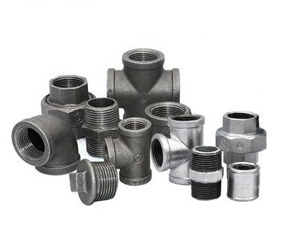 malleable cast iron fittings for security and plumbing