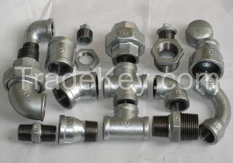 Malleable iron Tee fittings