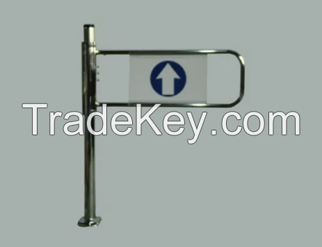 Dual Mechanical Swing Gate Supermarket Swing Gate Access Control Swing Barrier Gate Tunrstile Access Control System Qsjckq