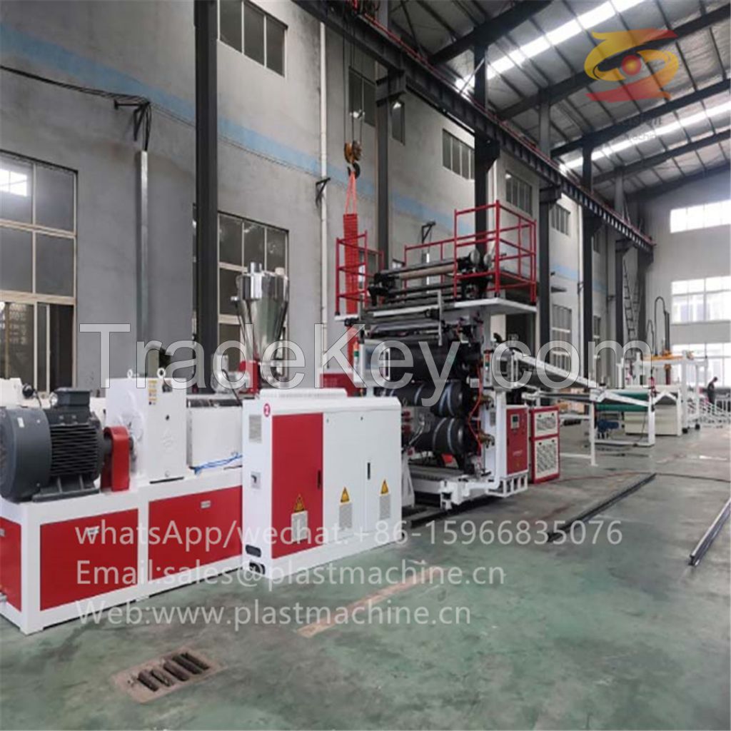 PVC IMITATION MARBLE SHEET MACHINE