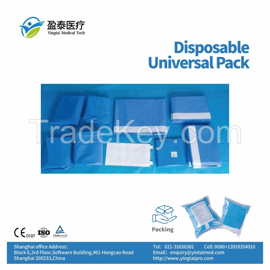 Disposable Universal Surgical Pack, basic surgical pack