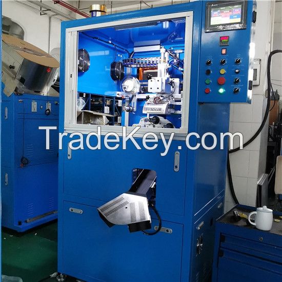 Fully Automatic hot foil stamping machinery for round tubes cap foiling machine