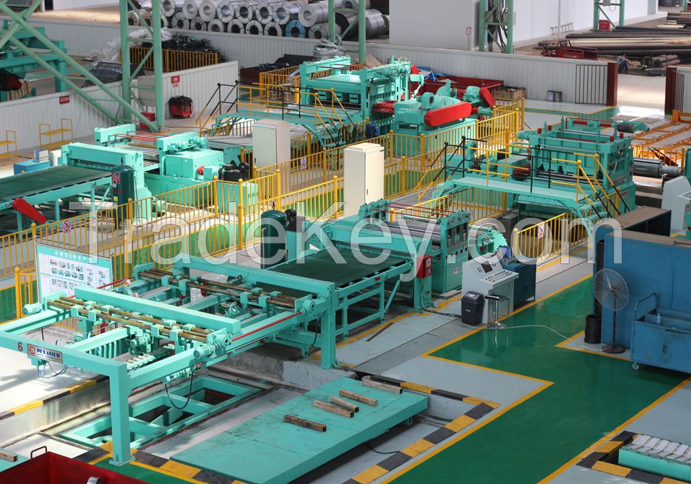 RTQC Cut to length line, decoiler - leveler- shear machine