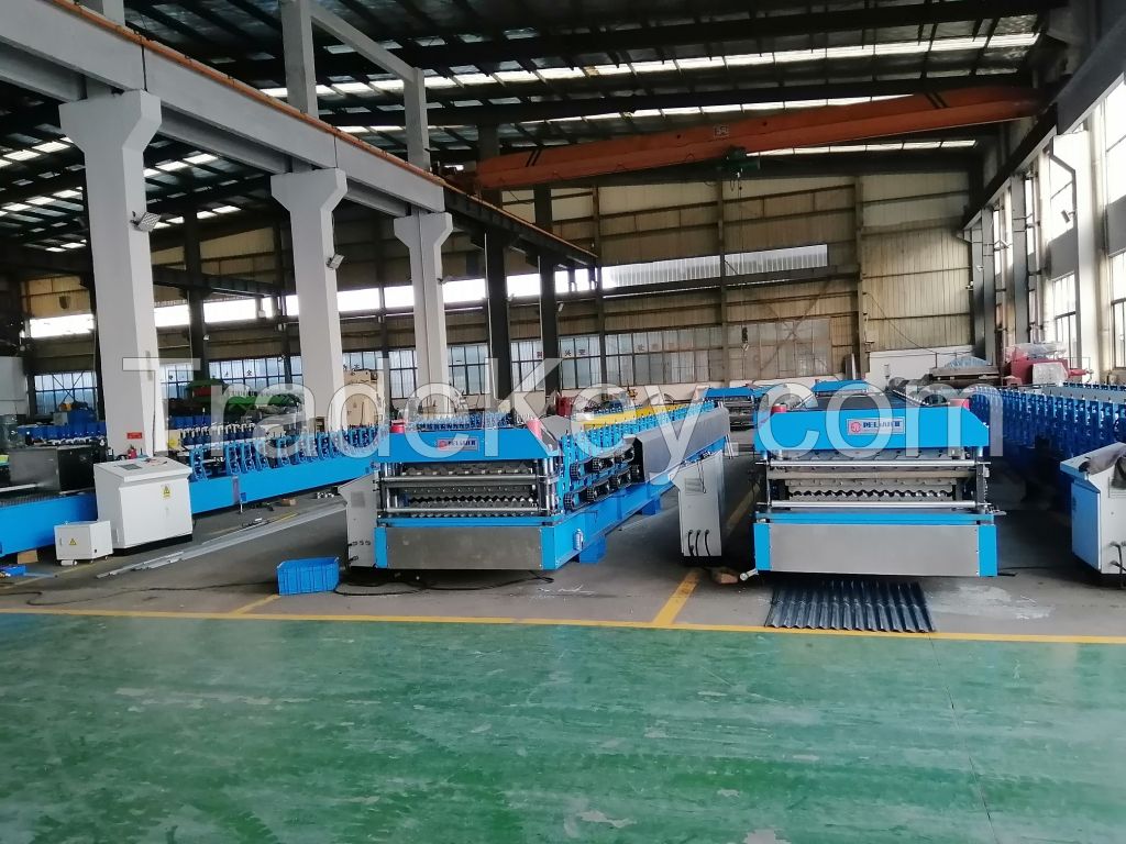 Double Layer Roll Forming Machine