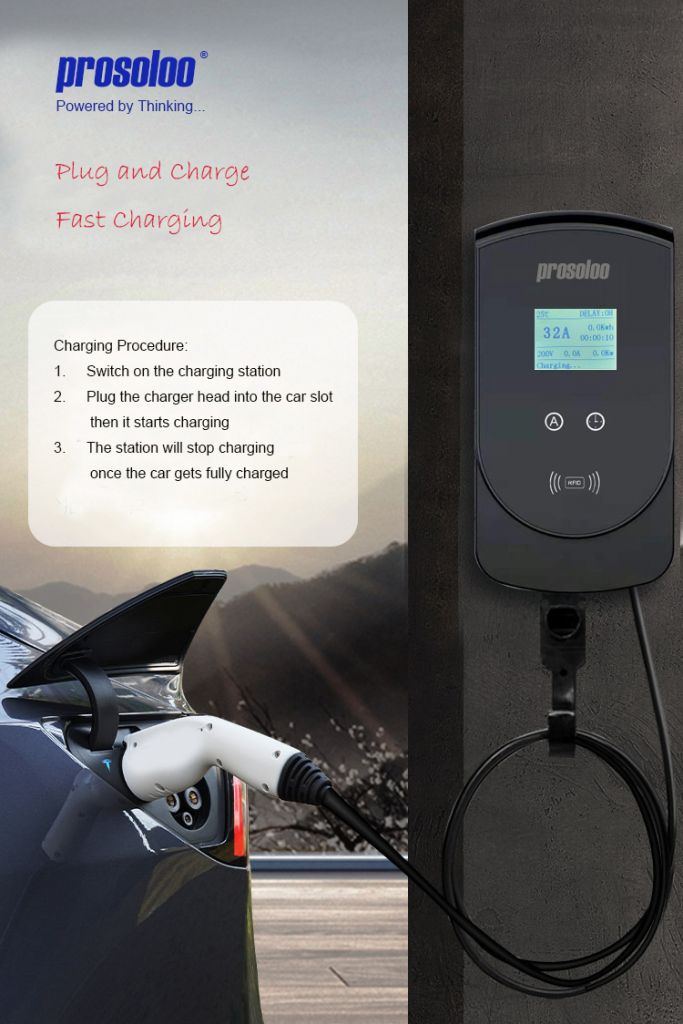 Ev Electric Car Charging Station For Home