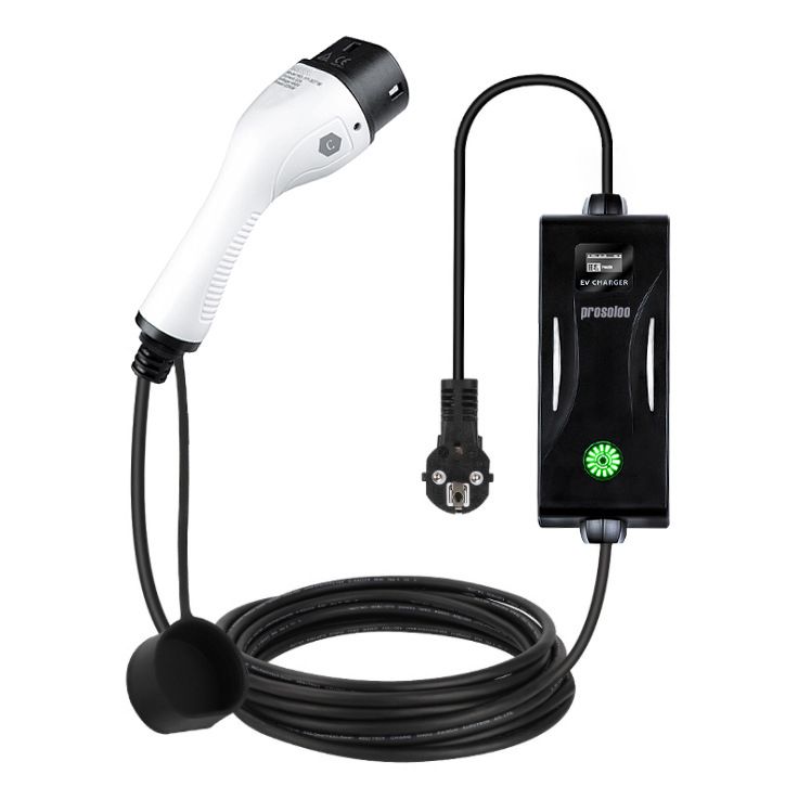 Portable EV Electric Car Charger 16A