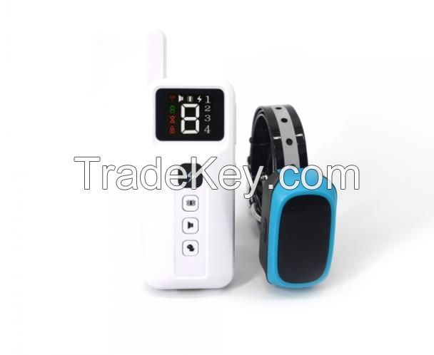 LCD display Remote range 1000ft Electronic 3 training Modes IPX7 waterproof dog training E-collar R21108