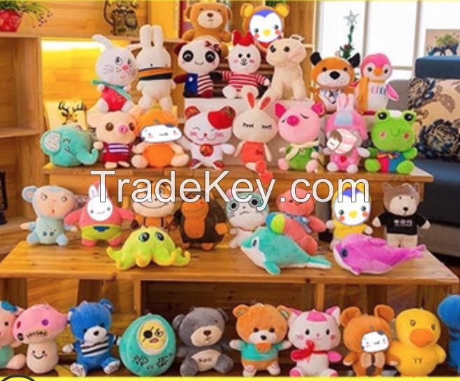 Plush toys for crane machines