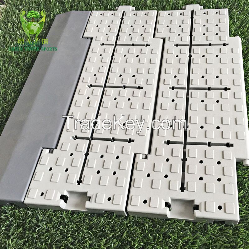 Turf protection floor Plastic PP interlocking grass protective flooring