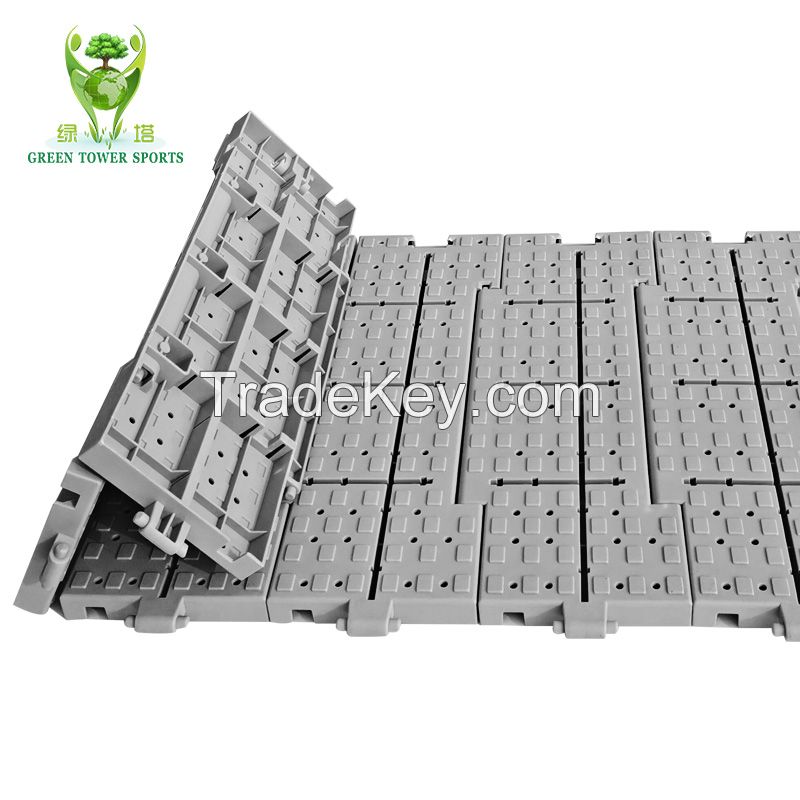 Turf protection floor Plastic PP interlocking grass protective flooring