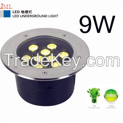 history discount buy one free one 9w 18w 6500K ac220v led underground light International export quality led recessed inground light