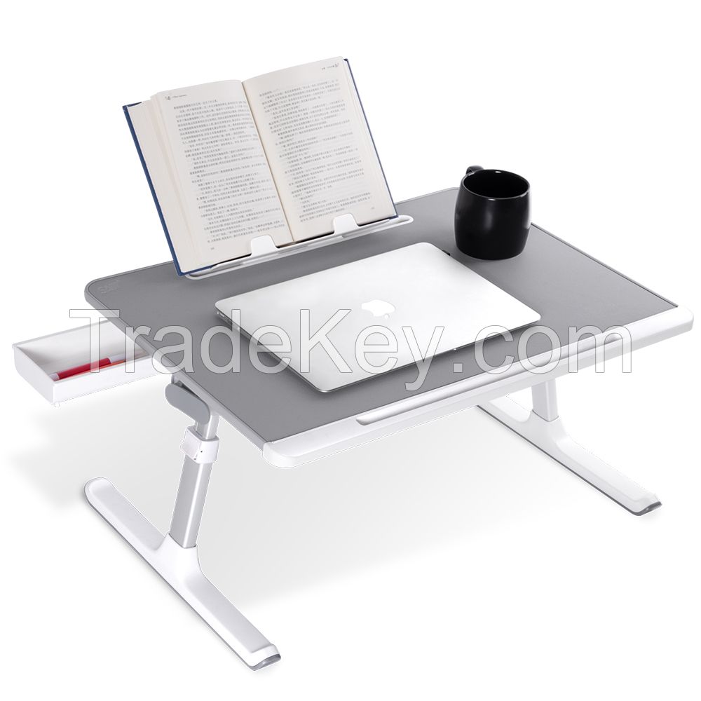  Original design folding table height adjustable desk bedside table portable laptop stand for bed standing laptop table