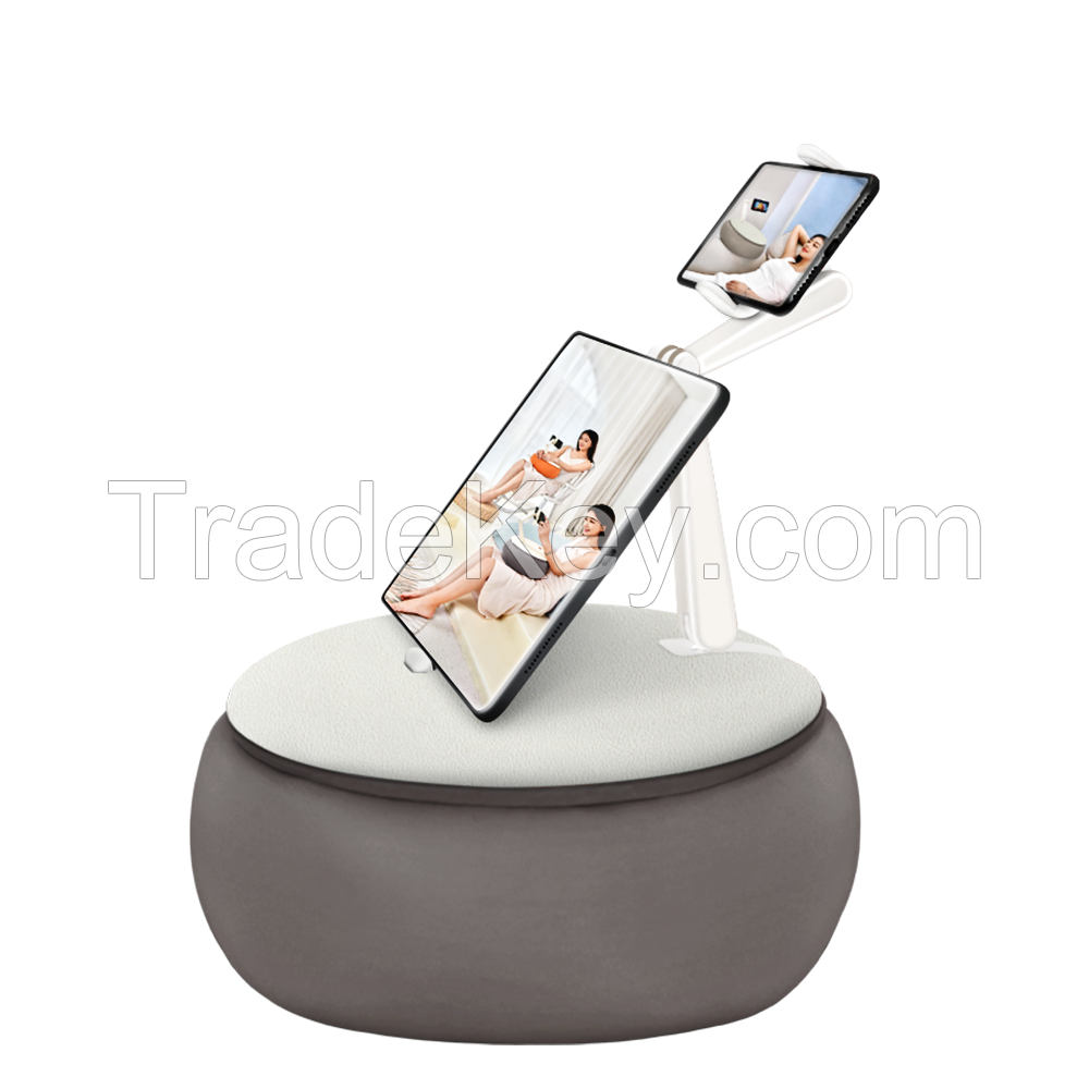 original design soft Pillow Mobile phone holder stand adjustable tablet holder portable laptop desk table