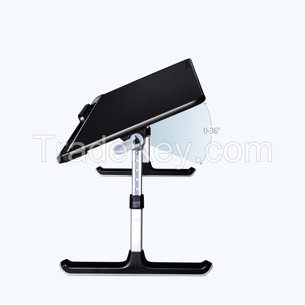  Original design folding table height adjustable desk bedside table portable laptop stand for bed standing laptop table