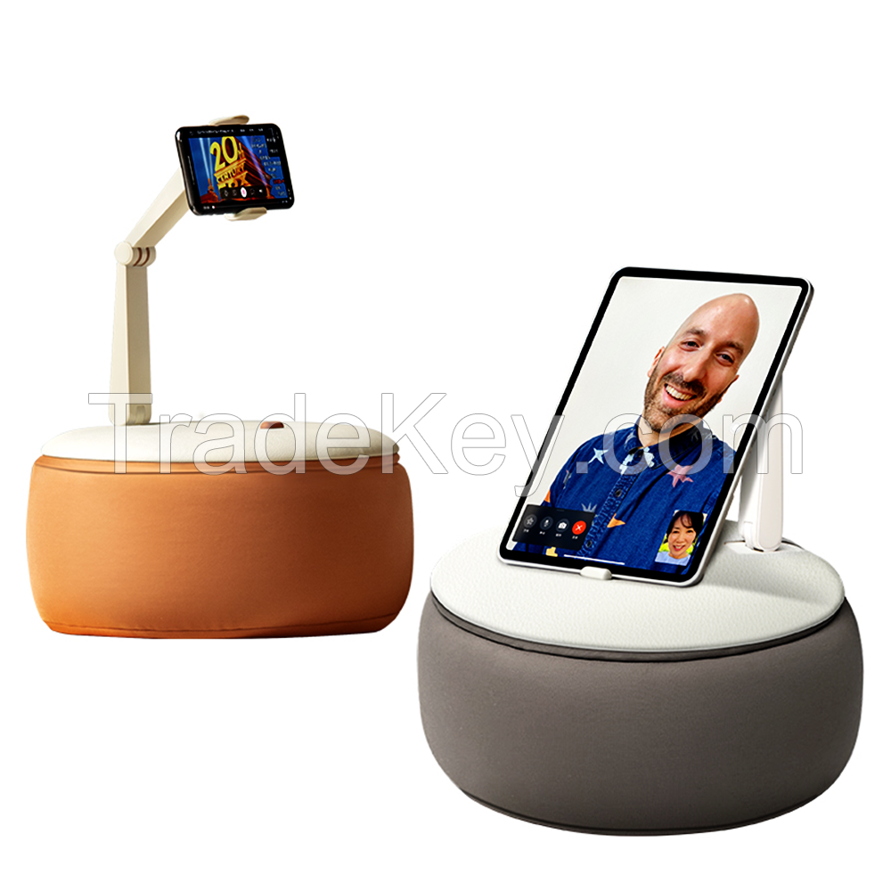 original design soft Pillow Mobile phone holder stand adjustable tablet holder portable laptop desk table