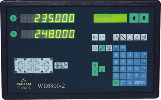 Two-axis Digital Readout system WE6800-2