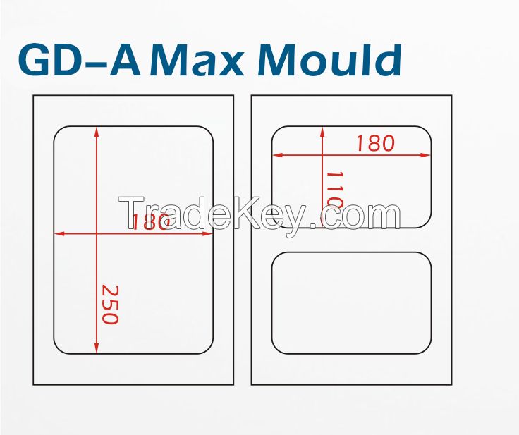 Manual Quick-Frozen Food Box Tray Sealing Machine GD-A