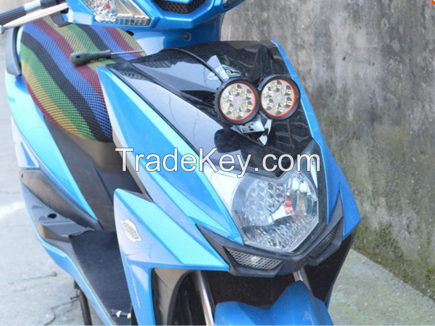 Motorcycle Electric SCOOTER Super Bright LED Headlights Modified Retro