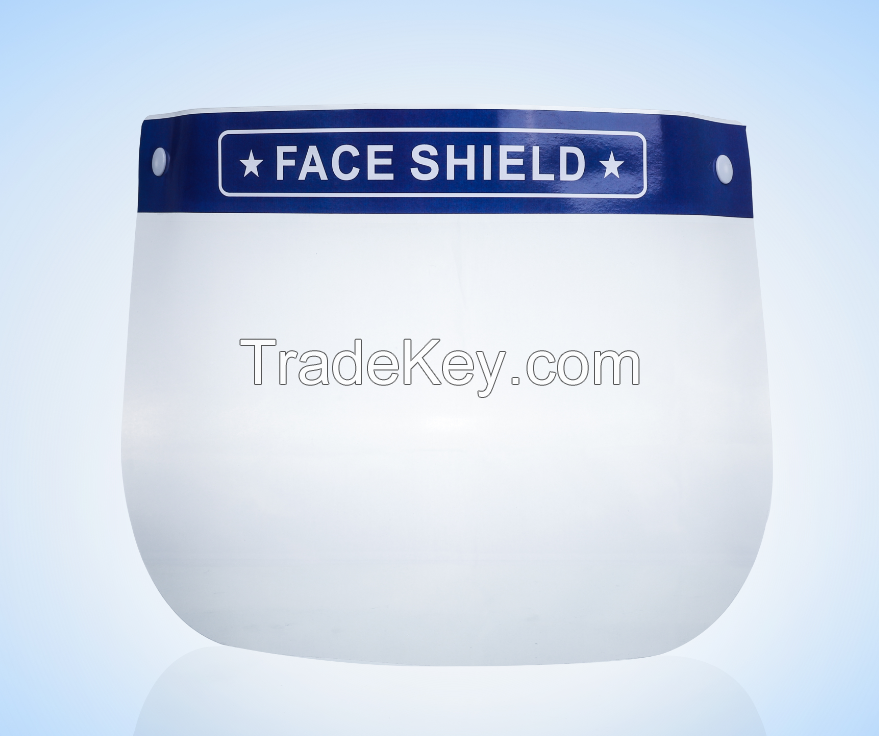 Safety Face Shield,All-round Protection With Clear Wide Visor Spitting Anti-fog Lens