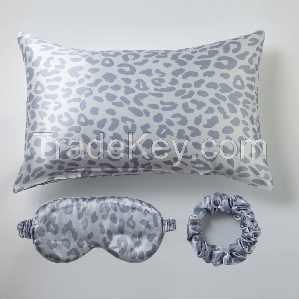 soft smooth printing satin pillow case 