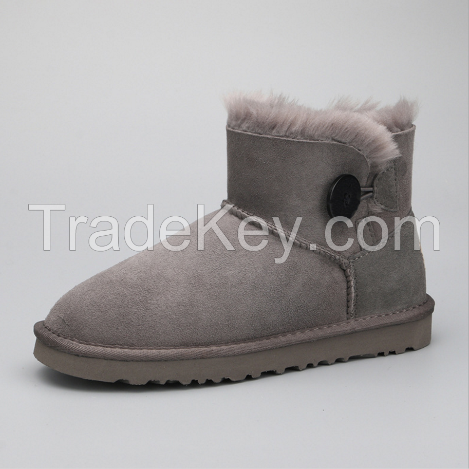 Sheepskin Wool-one Women's Classic Mini Snow Boot