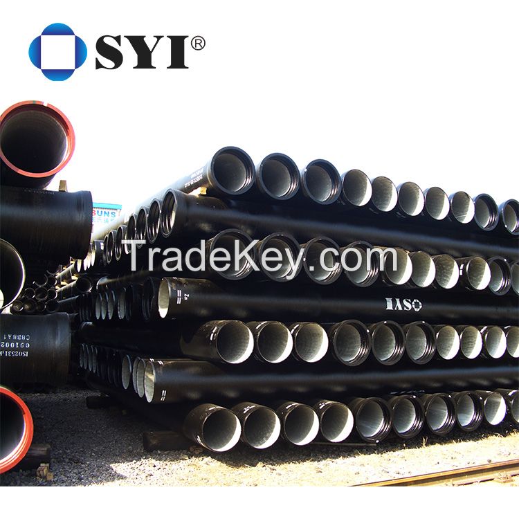 Centrifugal Cast Ductile Iron Restrained Joint Socket and Spigot Pipe