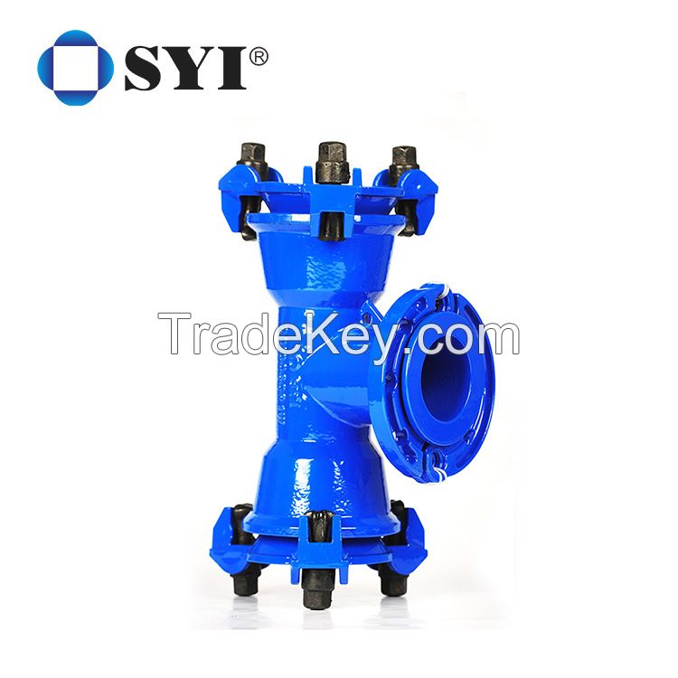 SYI ISO2531 Ductile Iron EX Joint Pipe Fittings For DI Pipe