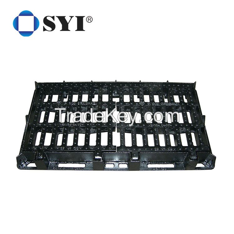 SYI En124 Outdoor Road Walkway Drainage Ductile Iron Grating