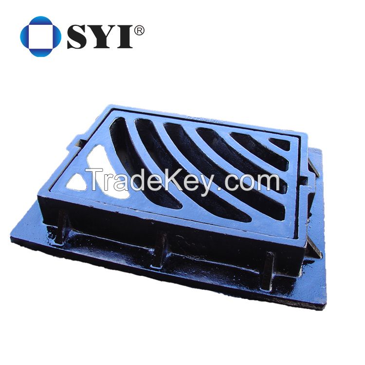 SYI En124 Outdoor Road Walkway Drainage Ductile Iron Grating