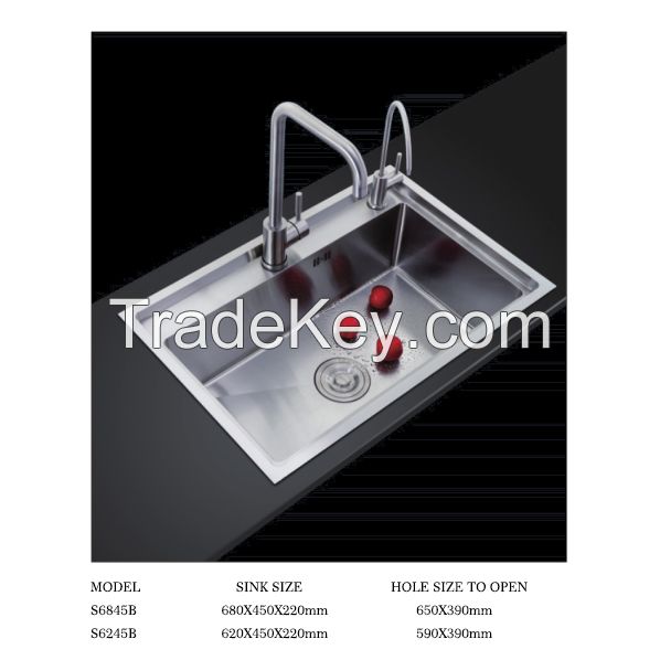 Handmade Stainless Steel Sink