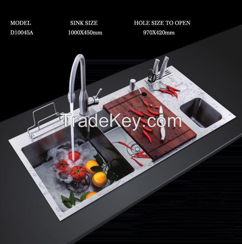 Handmade Stainless Steel Sink