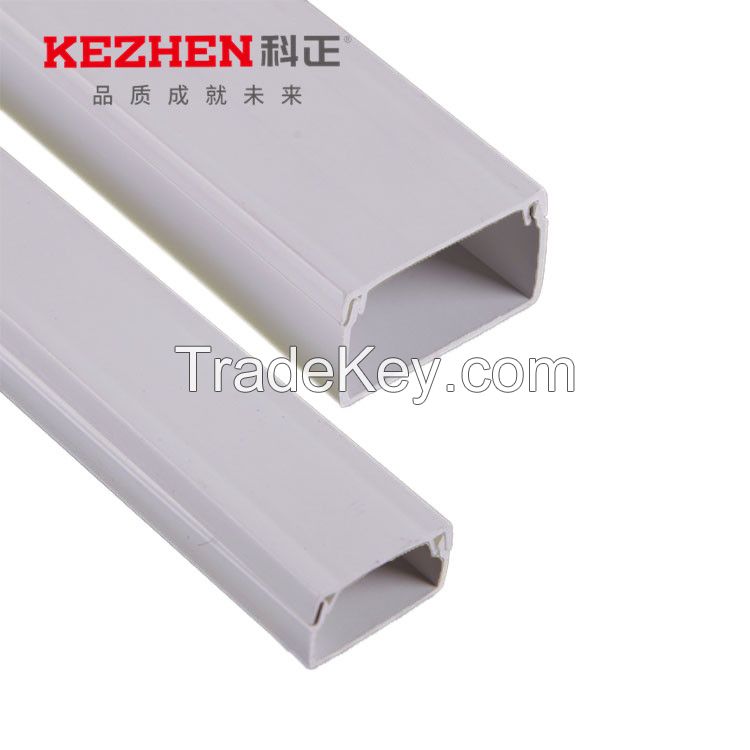 PVC Electrical Solid Cable Trunking with Adhesive Glue